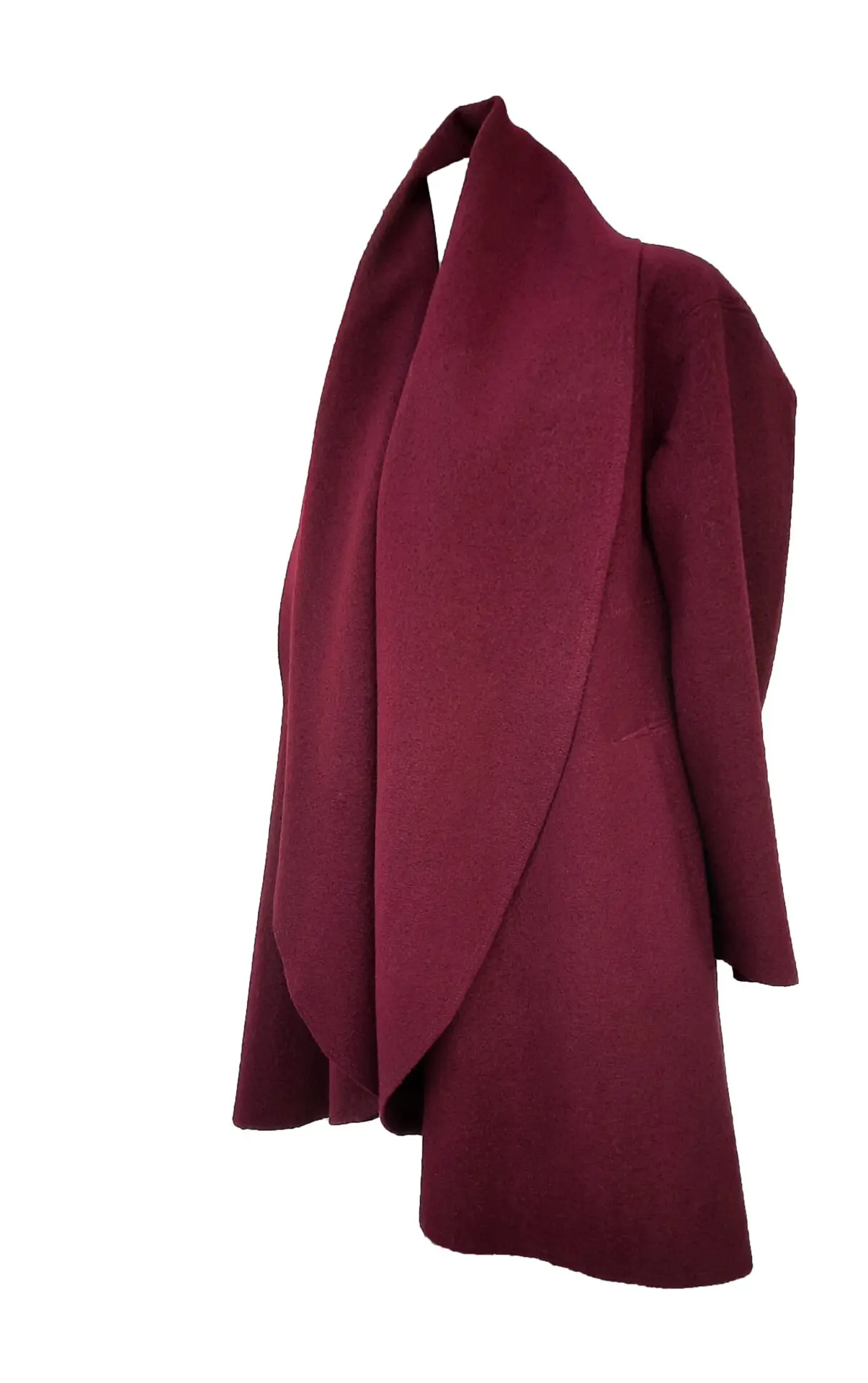 Wollwalkjacke Mona Jacke Mona von vorne in Rouge